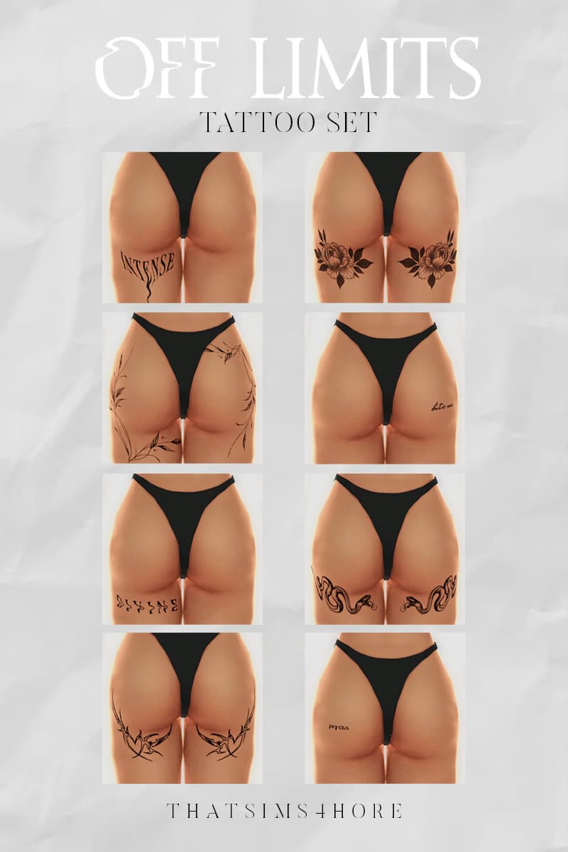 Тату Off Limits tattoo
